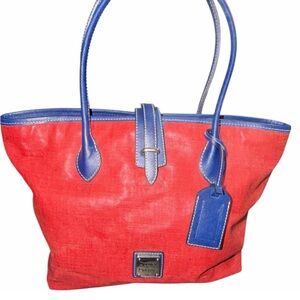 Dooney & Bourke hard to find vintage Cindy large shopper tote with hang tag